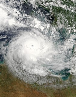 A Cyclone Monica cikk szemléltető képe