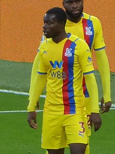 Tyrick Mitchell, Manchester United v Crystal Palace, 5 december 2021 (beskärad) .jpg