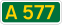 UK road A577.svg