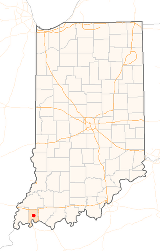 <span class="mw-page-title-main">Highland, Vanderburgh County, Indiana</span> Census-designated place in Indiana, United States