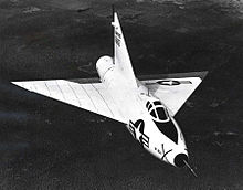 Convair XF-92A in flight with bare metal scheme USAF XF-92A.jpg