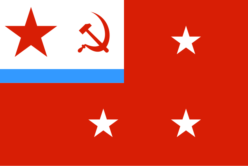 File:USSR, Flag commander 1935 3 stars.svg