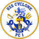 USS Cyclone PC-13 COA.png