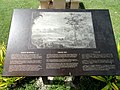 Plaque commémorant l'arrivée de Fernand de Magellan dans la baie d'Umatac.