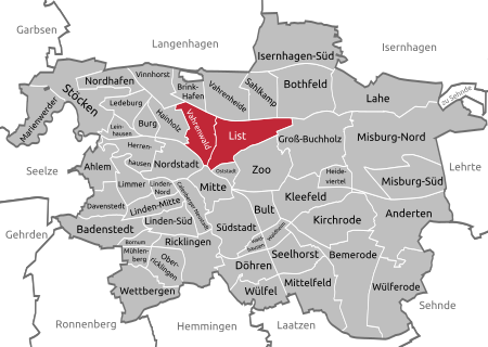 Vahrenwald List in Hannover
