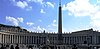 Vatikanda Müqəddəs Pyotr meydanı