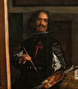 Diego Velaskesan avtoportret, voded 1656−1657