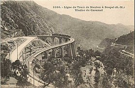 Imagine ilustrativă a articolului Tramway from Menton to Sospel