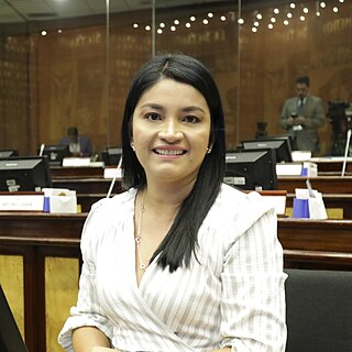 <span class="mw-page-title-main">Victoria Desintonio</span> Ecuadorian politician (born 1988)