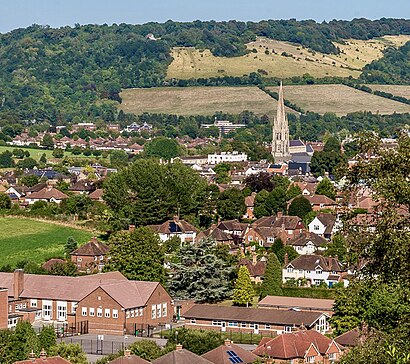 How to get to Dorking with public transport- About the place