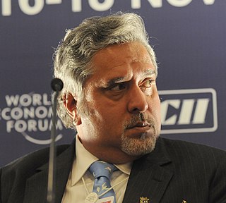 <span class="mw-page-title-main">Vijay Mallya</span> Indian businessman and politician