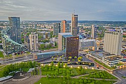 Vilnius skyline