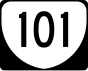 Маркер State Route 101