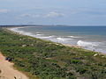 Português: Praia de Guriri