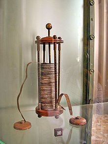 Pila eléctrica de Alessandro Volta