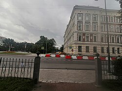 Начало улицы Пушкина от Крепостной улицы