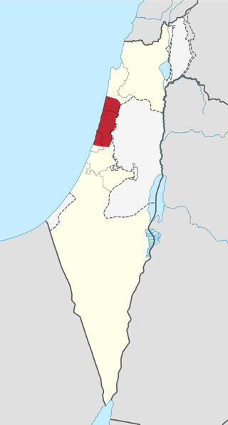 <span class="mw-page-title-main">Sharon plain</span> Central section of the coastal plain of Israel