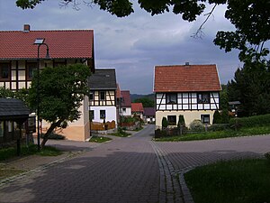 Weischwitz, straatzicht 2008-05-25 14.39.JPG