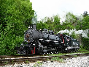 Steam Locomotive #73 of the White Pass and Yukon Route