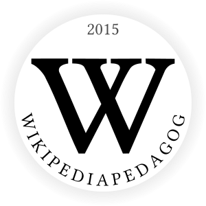 8 open badges for "Wikipedia pedagogue 2015" have been issued in recognition of skills and contributions on the part of participating teachers in the Education Program.