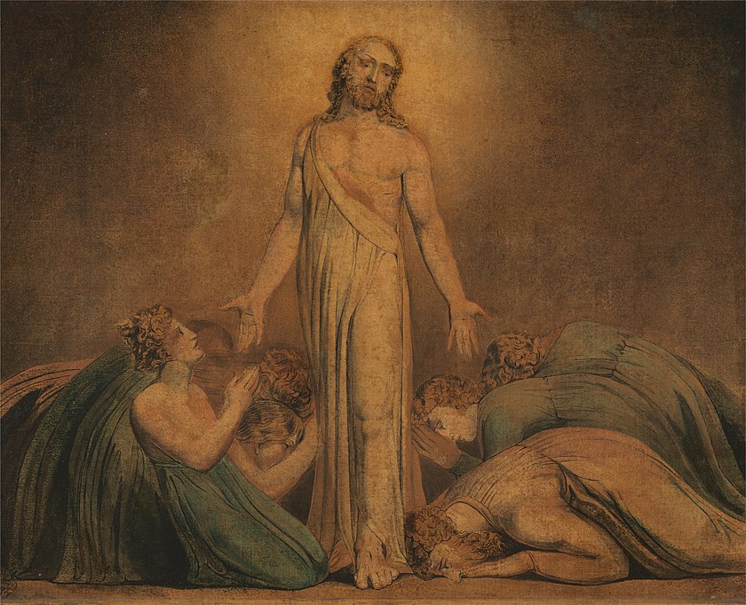 William Blake - Christ Appearing to the Apostles after the Resurrection - Google Art Project.jpg