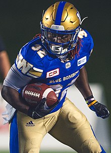 Winnipeg Blue Bombers Preseason 13 июня против OTT (27462439700) (обрезано) .jpg