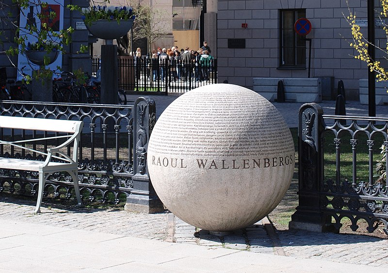 minnesmärke över Raoul Wallenberg