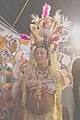 Woman dressed as deities at Yanamalakuduru Shivaratri celebrations 01