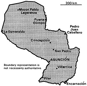 World Factbook (1990) Paraguay.jpg