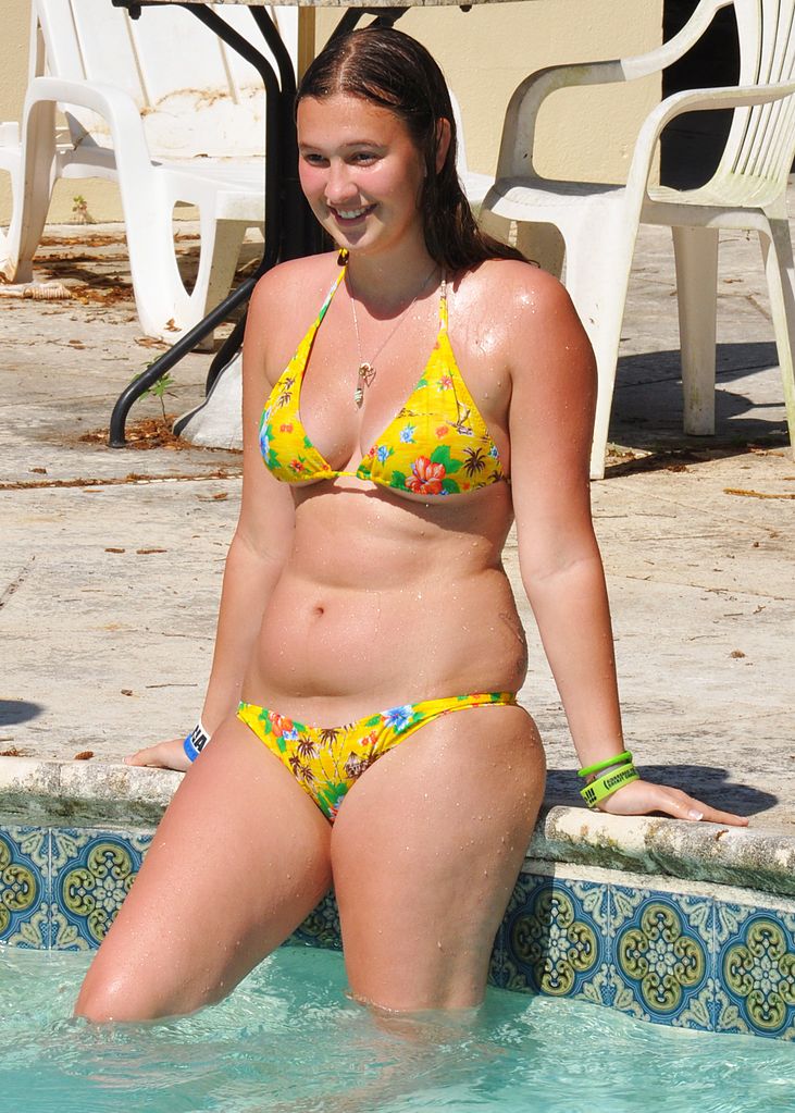 Teen Girl Kayla - File:Yellow bikini, swimming pool.jpg - Wikimedia Commons