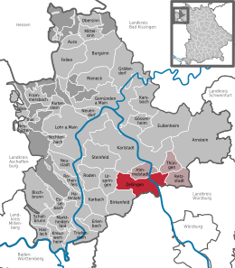 Zellingen - Localizazion