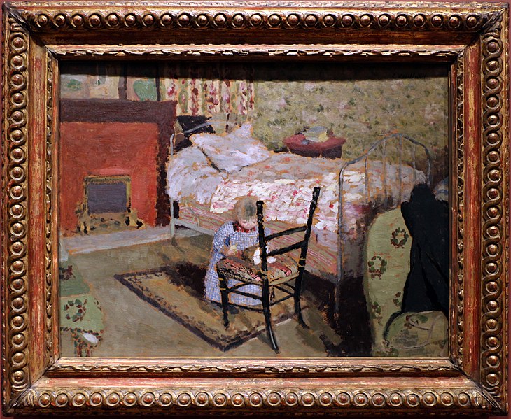 File:Édouard vuillard, annette roussel con una sedia rotta, 1900 ca.jpg