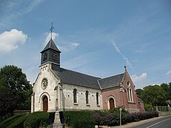 Skyline of Beaucourt-sur-l'Hallue