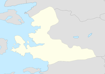 Location map Turkey İzmir Province