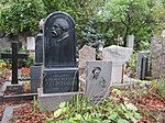 Надгробие А.В. Леонтовича (1869-1943), физиолога, нейрогистолога