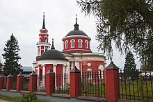 Kerk in de naam van het icoon van de moeder van God "Akhtyrskaya", p.  Akhtyrka, district Sergiev Posad, regio Moskou.jpg