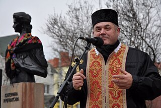<span class="mw-page-title-main">Volodymyr Zabolotnyi (priest)</span> Ukrainian actor, public and religious figure (born 1960)