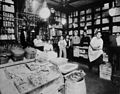 Geschäftslokal von Kwong Chong in 44 Mott Street, NY, USA, 1930