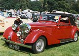 1938 Jensen S-type "drophead", 3.5 litres