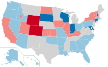 1962 United States Senate elections results map.svg