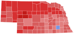 Mapa de resultados de las elecciones al Senado de los Estados Unidos de 1964 en Nebraska por condado.svg