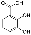 2,3-Diidroxibenzoesäure.svg