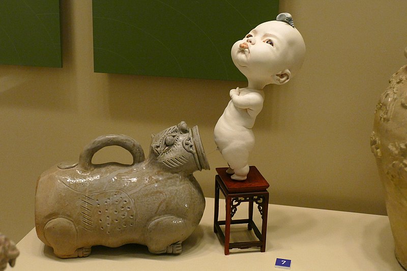 File:2015.05.18.114409 Tiger-shaped urinal (Six Dynasties 220 - 589) Heritage Museum Sha Tin Hong Kong.jpg