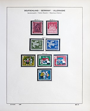 Briefmarkensammlung Stamp collection