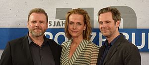 Felix Vörtler, Claudia Michelsen and Matthias Matschke