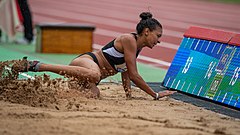 2018 DM Leichtathletik - Dreisprung Frauen - Джесси Мадука - 2-ден - DSC6965.jpg