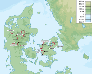 2019 Tour of Denmark map.svg