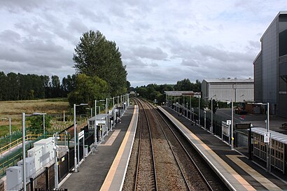 How to get to Marsh Barton Railway Station with public transport- About the place