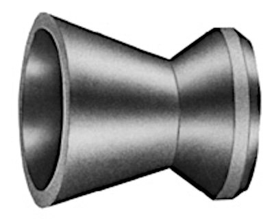 A typical 4.5 mm (.177 in) 10 m air rifle match pellet