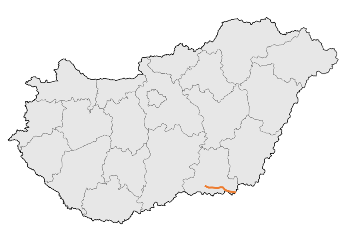 magyarország térkép orfű 43 as főút (Magyarország) – Wikipédia magyarország térkép orfű